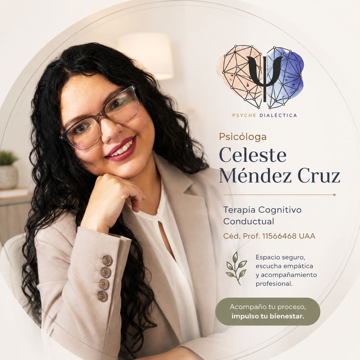 Foto de Lic. Celeste Méndez Cruz