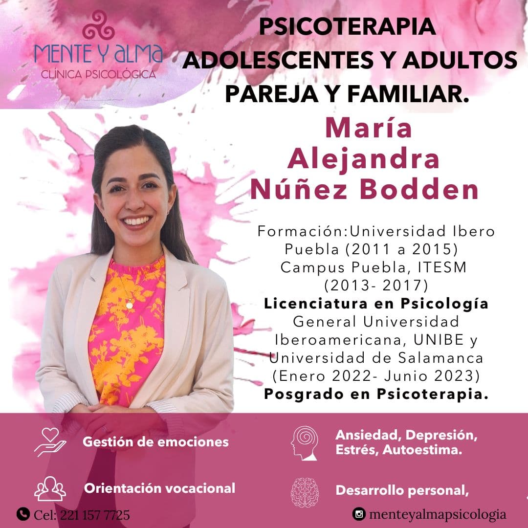 Foto de Lic. María Alejandra Núñez Bodden