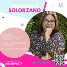 Foto de Lic. Perla López